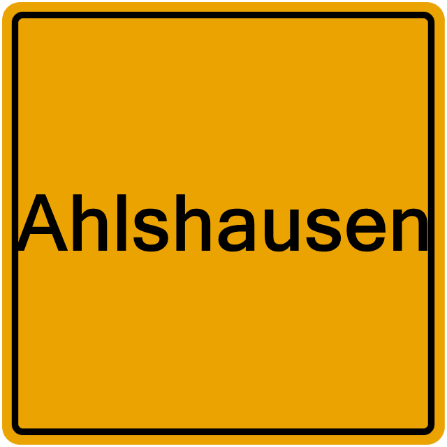 Einwohnermeldeamt24 Ahlshausen