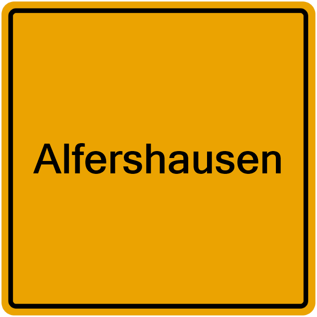 Einwohnermeldeamt24 Alfershausen