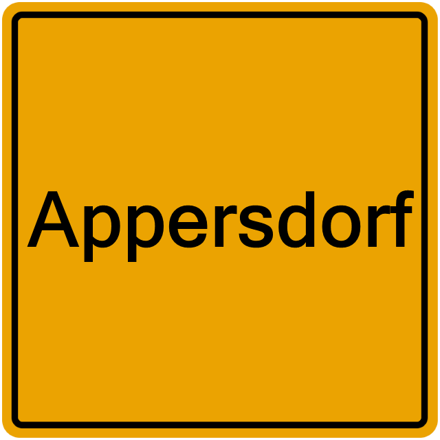 Einwohnermeldeamt24 Appersdorf