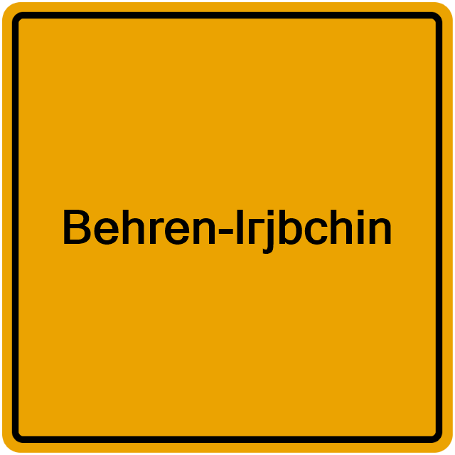 Einwohnermeldeamt24 Behren-lгјbchin