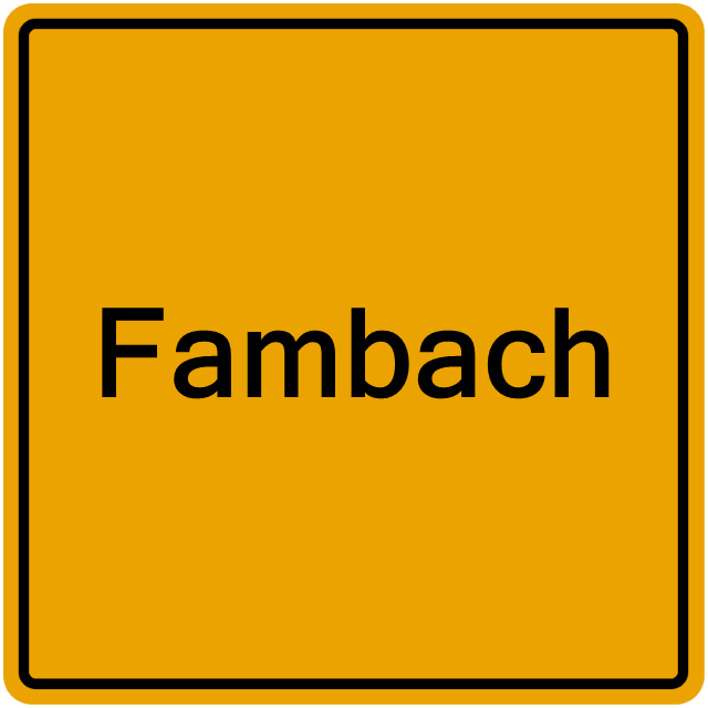 Einwohnermeldeamt24 Fambach