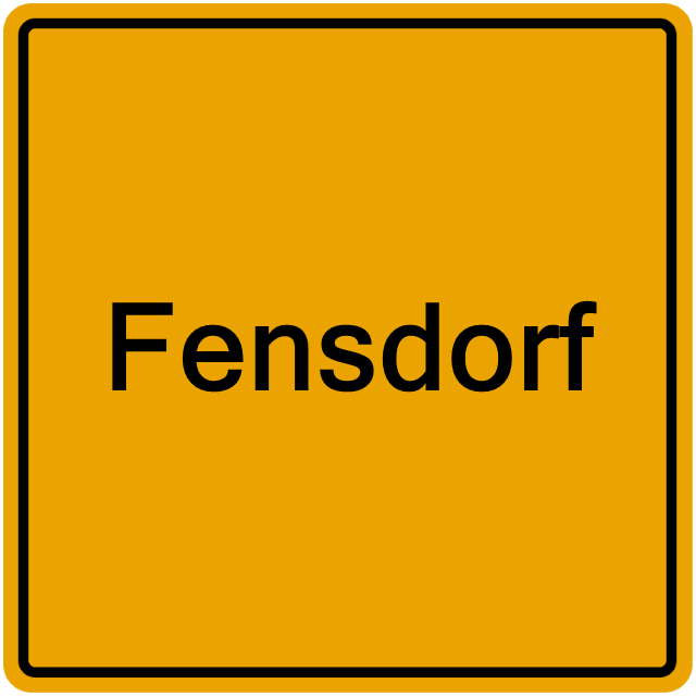 Einwohnermeldeamt24 Fensdorf