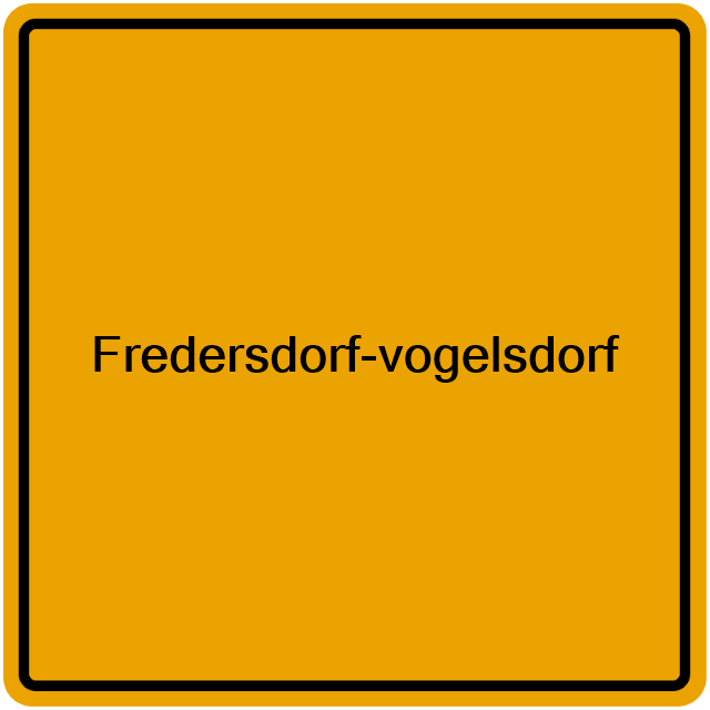 Einwohnermeldeamt24 Fredersdorf-vogelsdorf