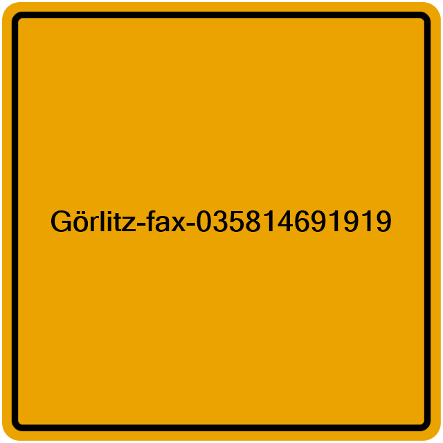 Einwohnermeldeamt24 Görlitz-fax-035814691919