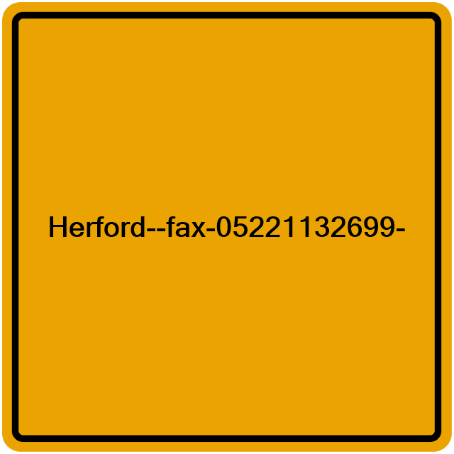 Einwohnermeldeamt24 Herford--fax-05221132699-
