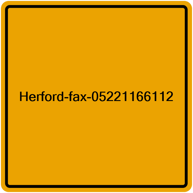 Einwohnermeldeamt24 Herford-fax-05221166112