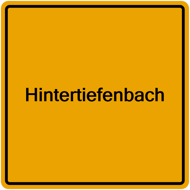 Einwohnermeldeamt24 Hintertiefenbach