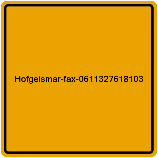 Einwohnermeldeamt24 Hofgeismar-fax-0611327618103
