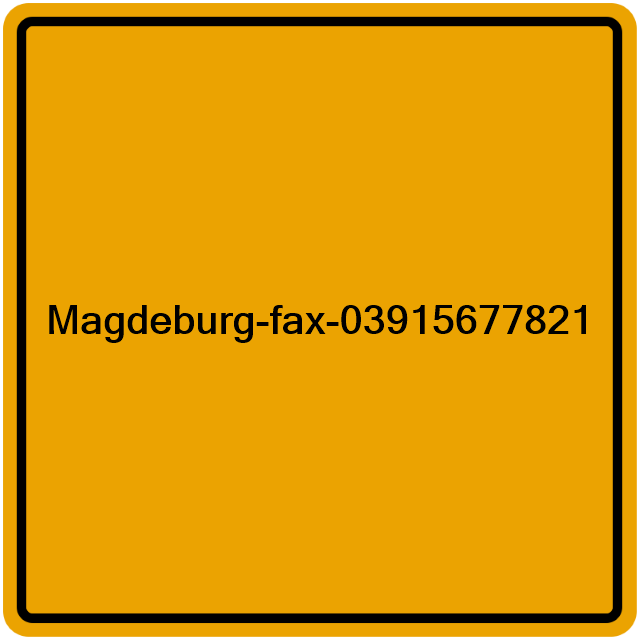 Einwohnermeldeamt24 Magdeburg-fax-03915677821