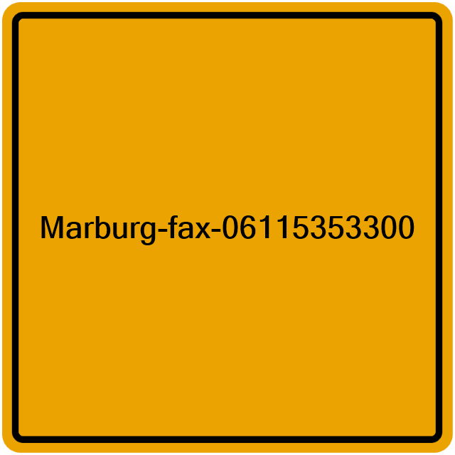Einwohnermeldeamt24 Marburg-fax-06115353300