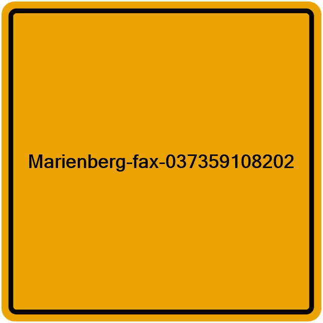 Einwohnermeldeamt24 Marienberg-fax-037359108202