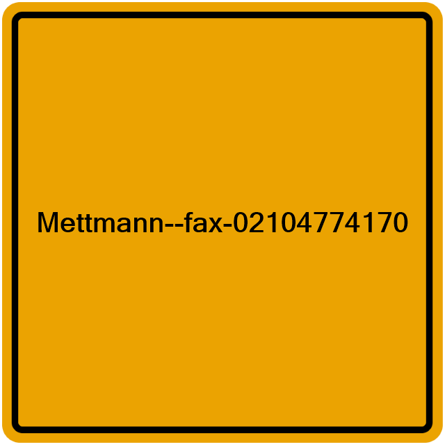 Einwohnermeldeamt24 Mettmann--fax-02104774170