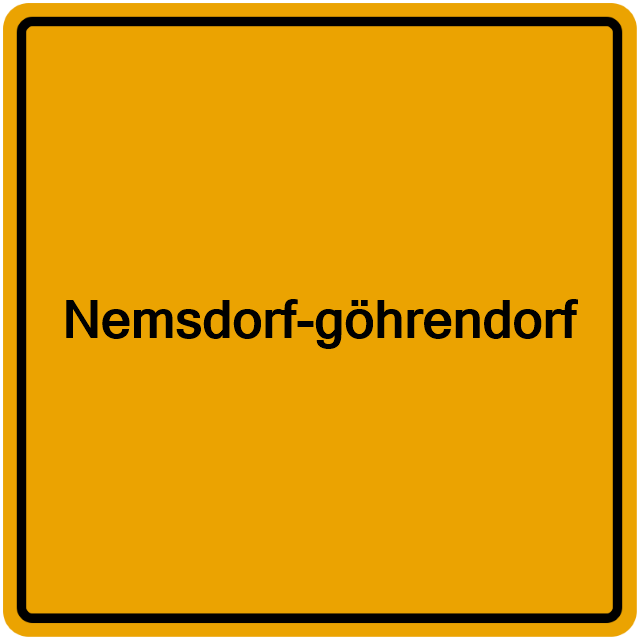 Einwohnermeldeamt24 Nemsdorf-göhrendorf