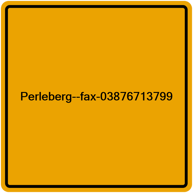 Einwohnermeldeamt24 Perleberg--fax-03876713799