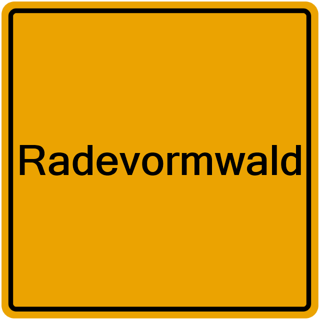 Einwohnermeldeamt24 Radevormwald