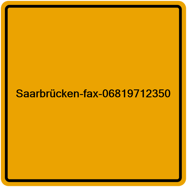 Einwohnermeldeamt24 Saarbrücken-fax-06819712350