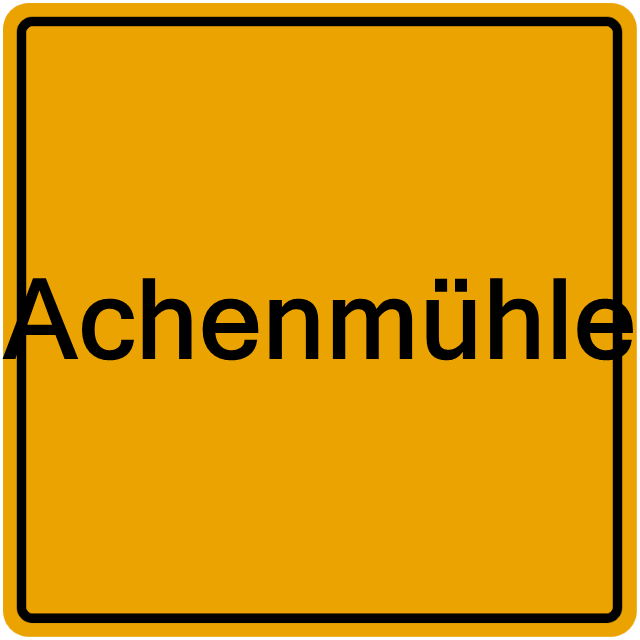 Einwohnermeldeamt24 Achenmühle