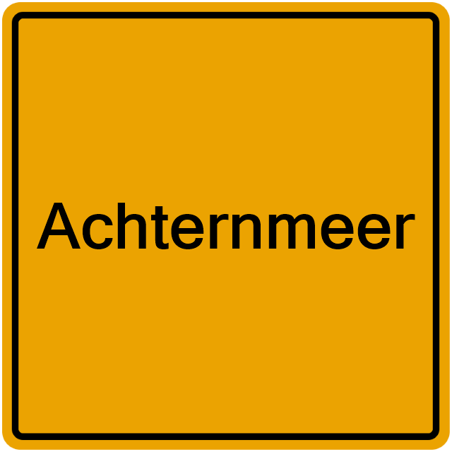 Einwohnermeldeamt24 Achternmeer