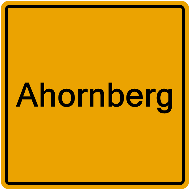 Einwohnermeldeamt24 Ahornberg