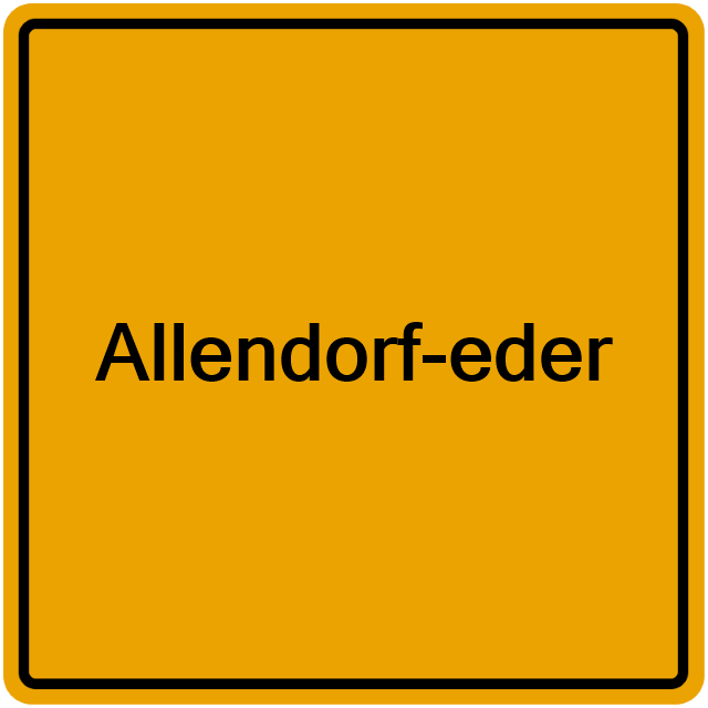 Einwohnermeldeamt24 Allendorf-eder