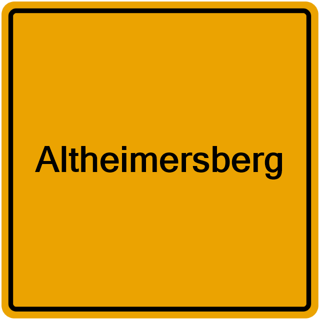 Einwohnermeldeamt24 Altheimersberg