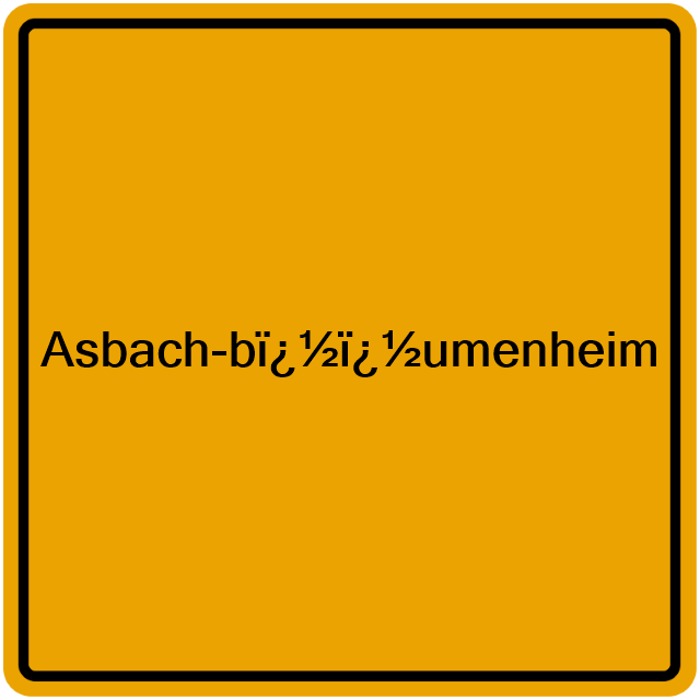 Einwohnermeldeamt24 Asbach-bï¿½ï¿½umenheim