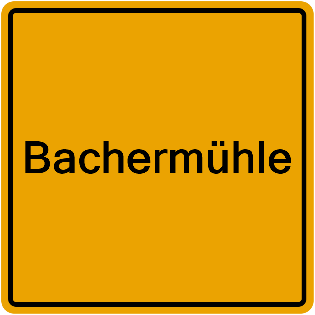 Einwohnermeldeamt24 Bachermühle