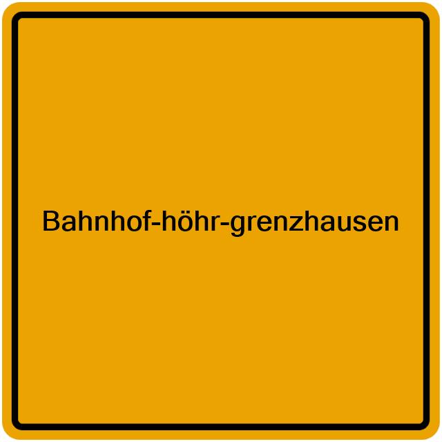 Einwohnermeldeamt24 Bahnhof-höhr-grenzhausen