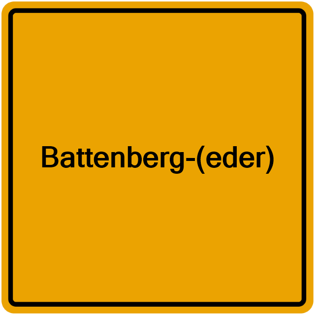 Einwohnermeldeamt24 Battenberg-(eder)