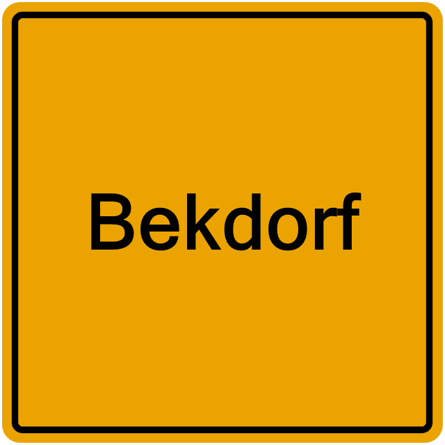 Einwohnermeldeamt24 Bekdorf
