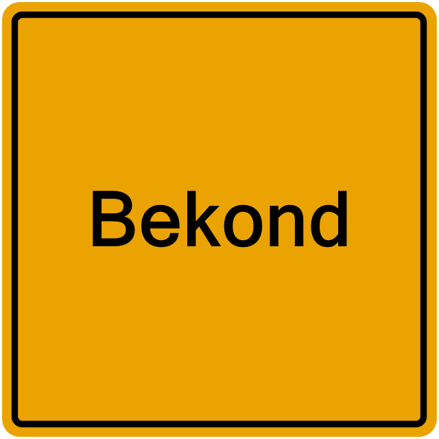 Einwohnermeldeamt24 Bekond