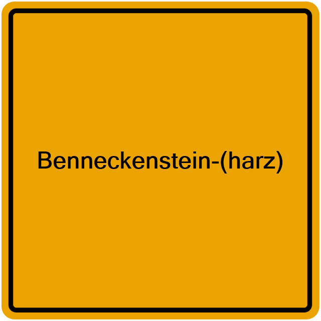 Einwohnermeldeamt24 Benneckenstein-(harz)
