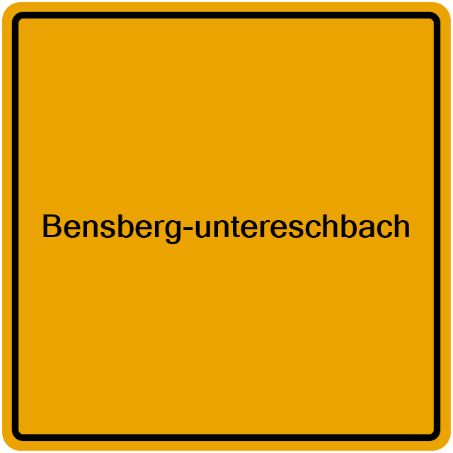 Einwohnermeldeamt24 Bensberg-untereschbach