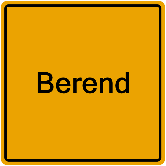 Einwohnermeldeamt24 Berend