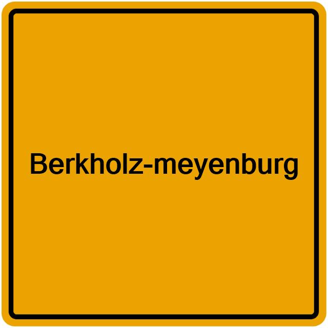 Einwohnermeldeamt24 Berkholz-meyenburg