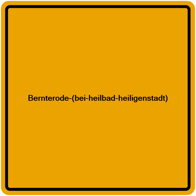 Einwohnermeldeamt24 Bernterode-(bei-heilbad-heiligenstadt)