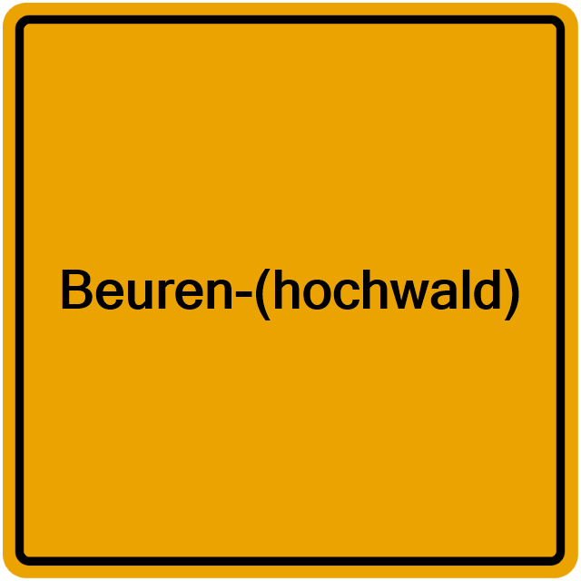 Einwohnermeldeamt24 Beuren-(hochwald)