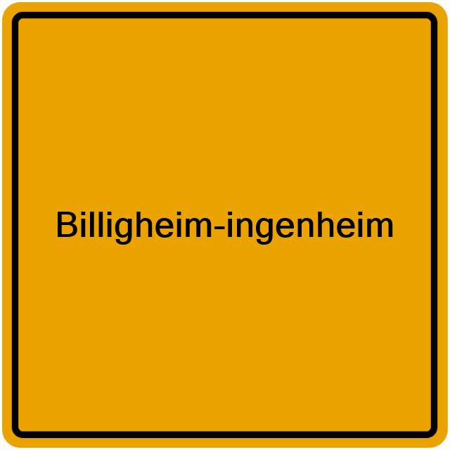 Einwohnermeldeamt24 Billigheim-ingenheim