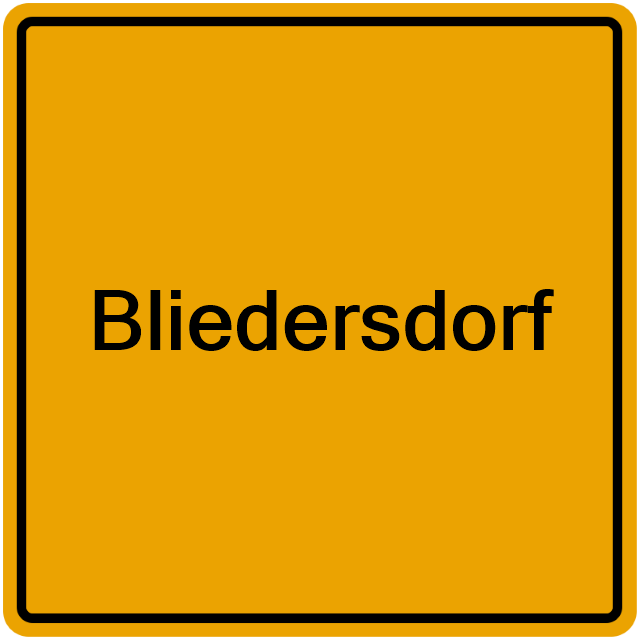Einwohnermeldeamt24 Bliedersdorf