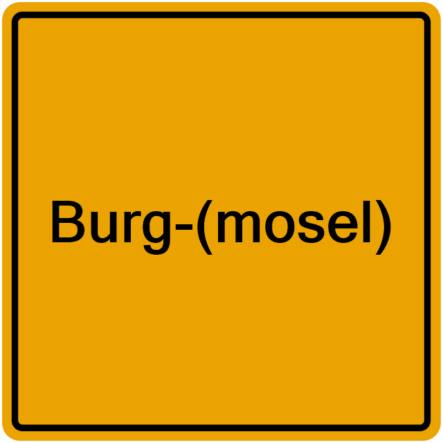 Einwohnermeldeamt24 Burg-(mosel)