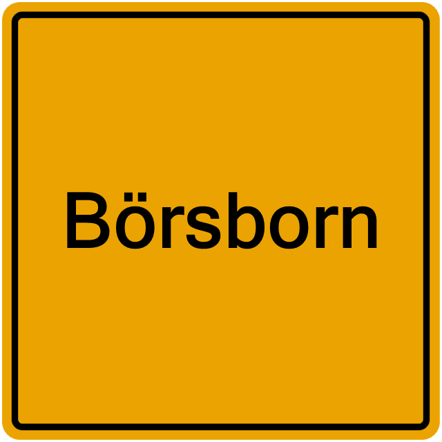 Einwohnermeldeamt24 Börsborn