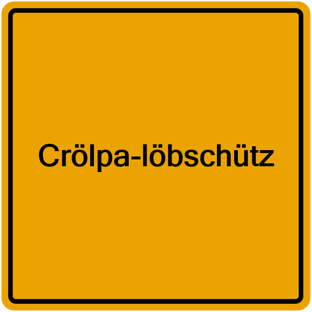 Einwohnermeldeamt24 Crölpa-löbschütz