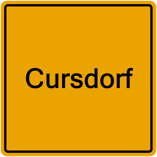 Einwohnermeldeamt24 Cursdorf