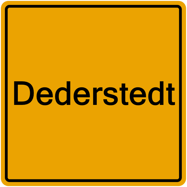 Einwohnermeldeamt24 Dederstedt