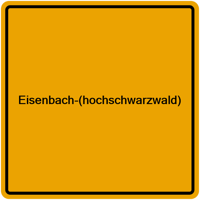 Einwohnermeldeamt24 Eisenbach-(hochschwarzwald)