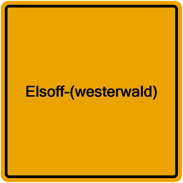 Einwohnermeldeamt24 Elsoff-(westerwald)