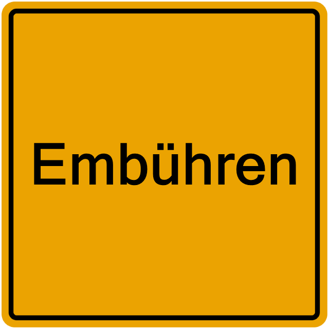 Einwohnermeldeamt24 Embühren