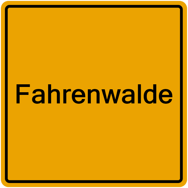 Einwohnermeldeamt24 Fahrenwalde