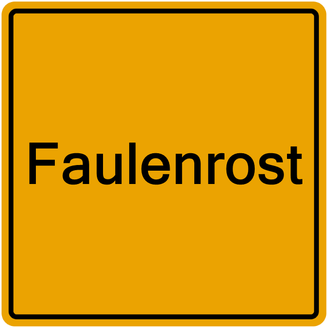 Einwohnermeldeamt24 Faulenrost