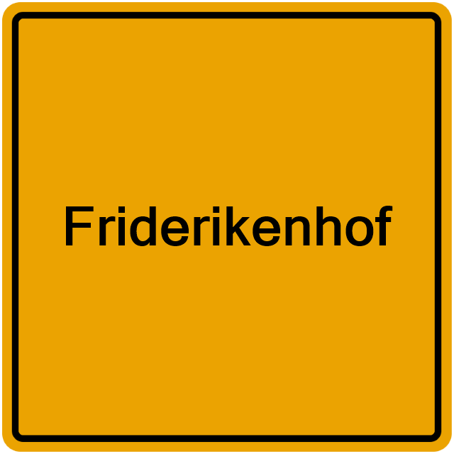 Einwohnermeldeamt24 Friderikenhof